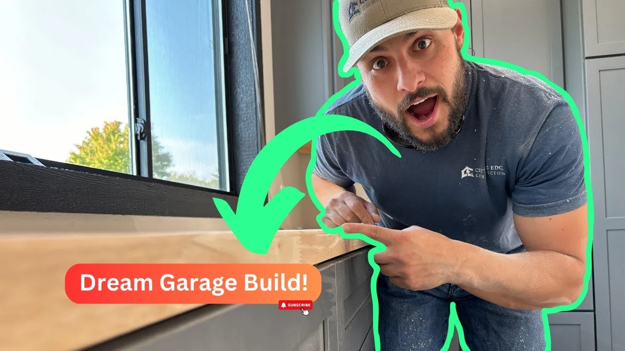Video preview: Garage Cabinetry and a Wood Worktop
